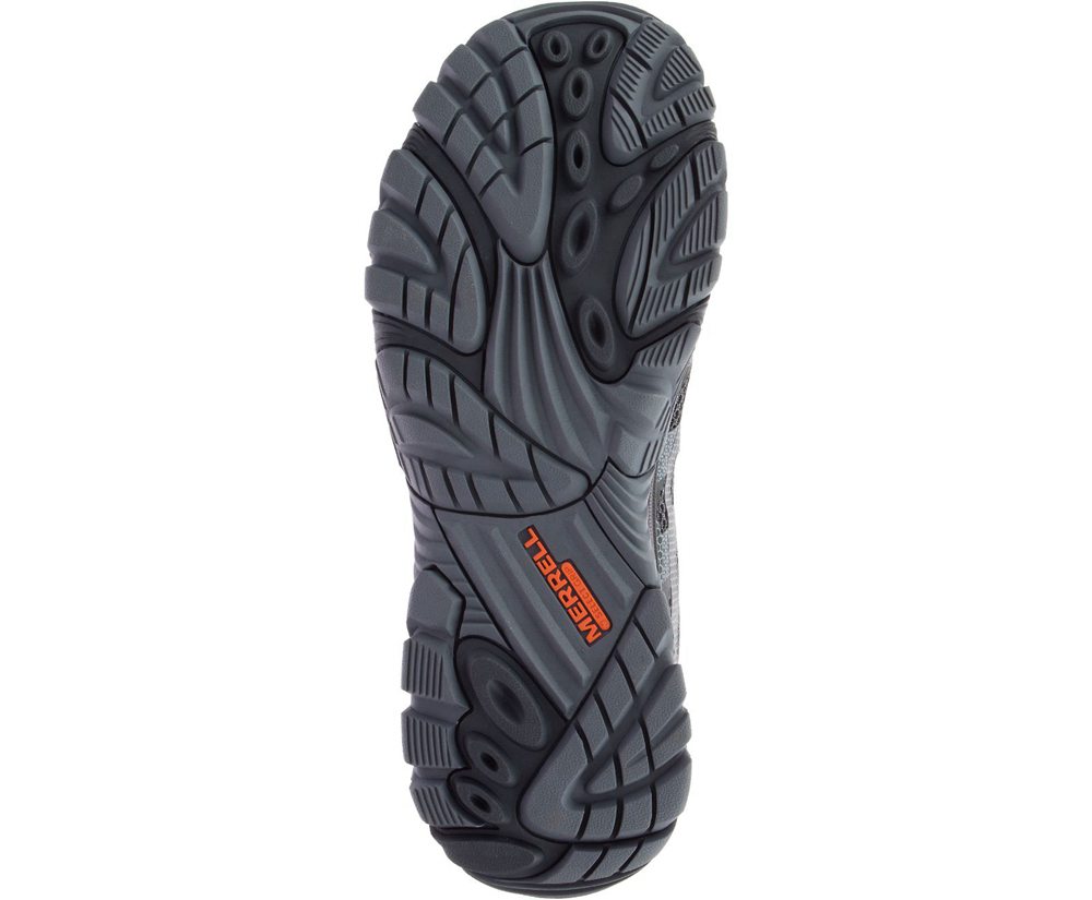 Buty Trekkingowe Merrell Męskie Szare - Moab Edge 2 Wide Width - 142690-RUH